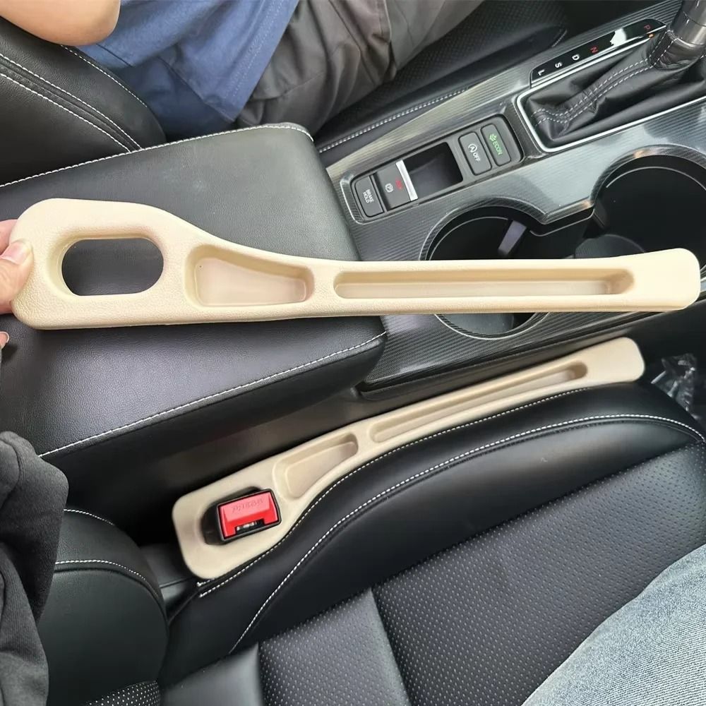 HOMEFISH 2pcs Car Seat Gap Filler Seat Gap Stopper Interior Trim Accessories for Most Vehicles