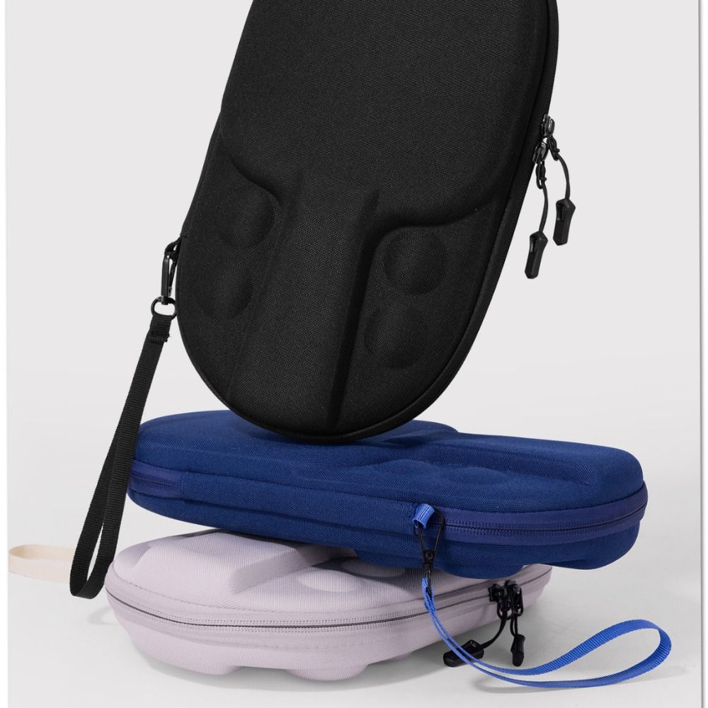 Waterproof Shockproof Ping Pong Case, New EVA Table Tennis Paddle Bag with Zip Pocket Protective Design