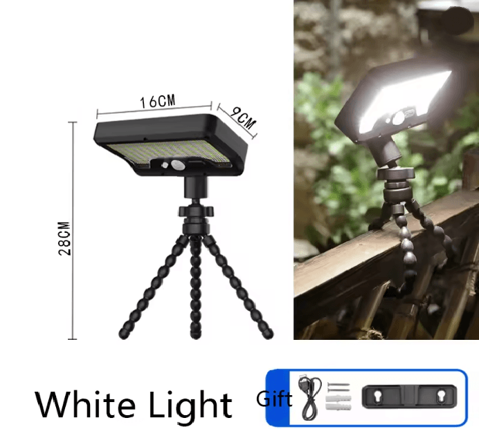 Solar Motion Tripod Security Light