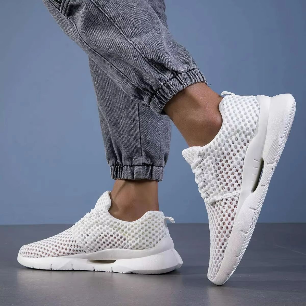 MeshGlide Men's Lace-Free Breathable Driving Sneakers