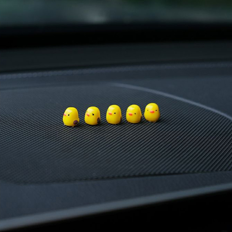 Cute Mini Ducks Car Interior Decoration, Auto Rearview Mirror & Dashboard Ornament for Men & Women