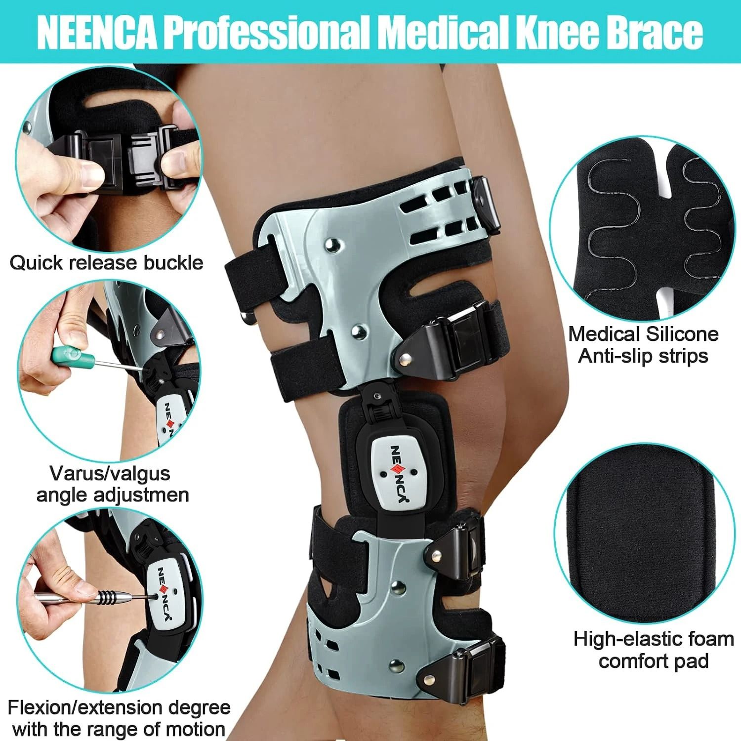 OA Unloader Knee Brace Support For Arthritis Pain And Joint Recovery