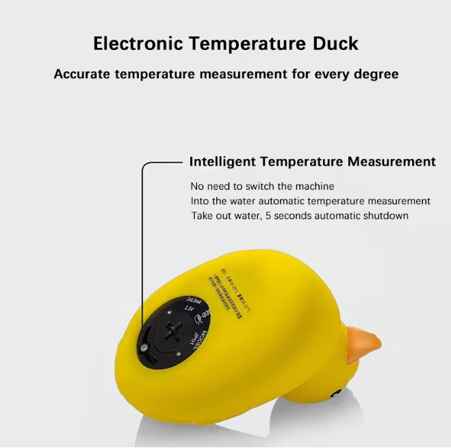 SunnyDuck Baby Bath Thermometer Floating Water Temperature Indicator