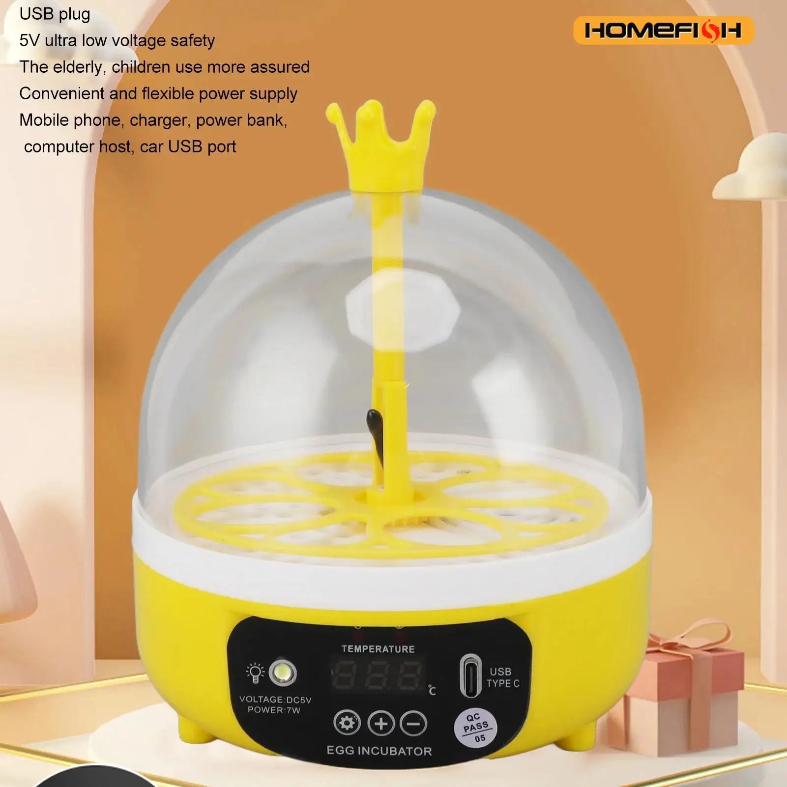 Mini Automatic Egg Incubator