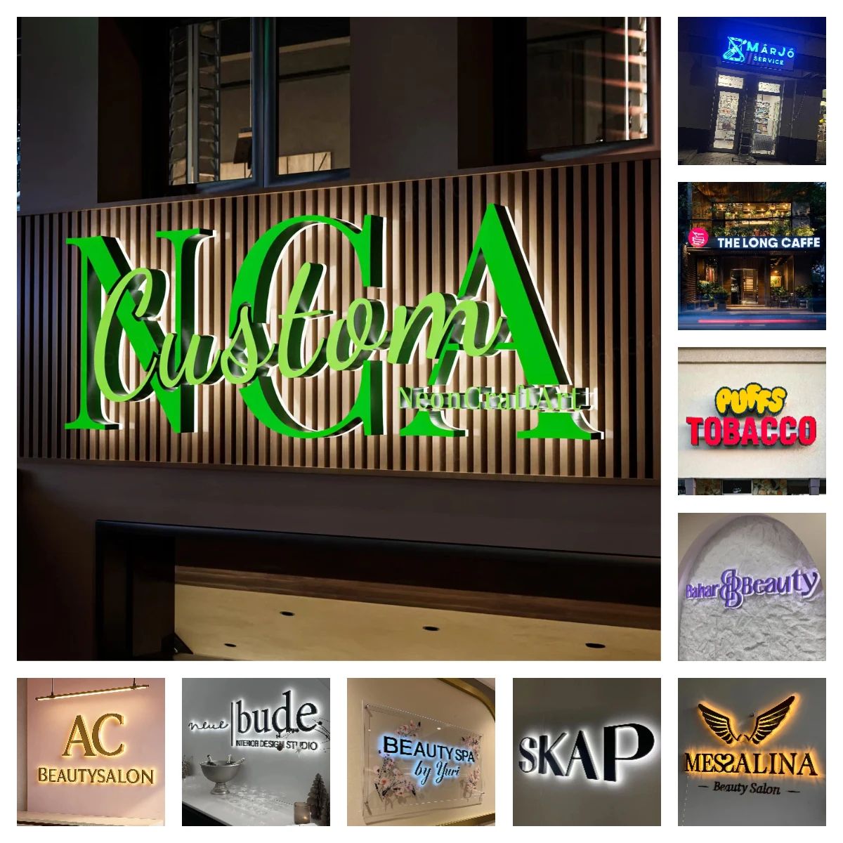 Custom LED Illuminated Letter Sign