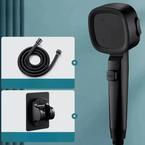 High Pressure Rain Shower Head – Boosted Water Flow Bathroom Upgrade