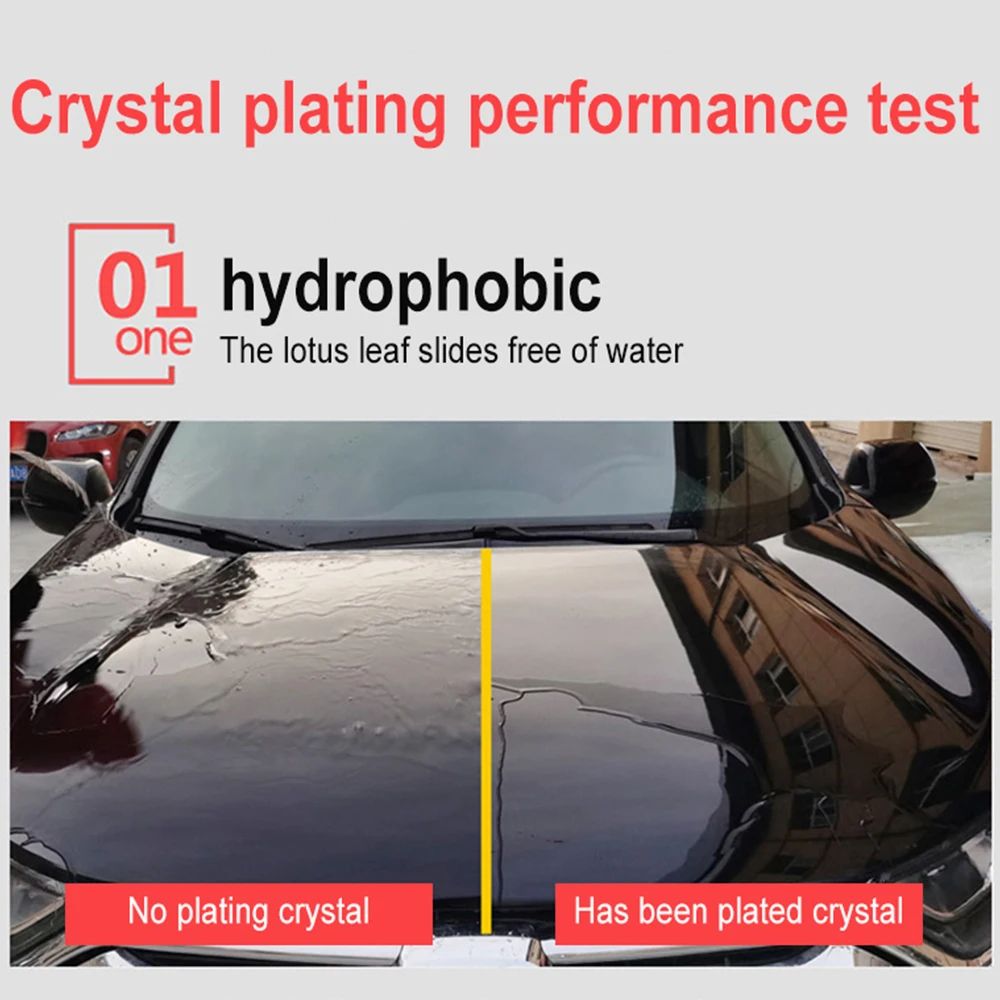 HydroShield 10H Ceramic Car Coating – 2pcs 30ml Anti-Scratch Hydrophobic Paint Protection Polish