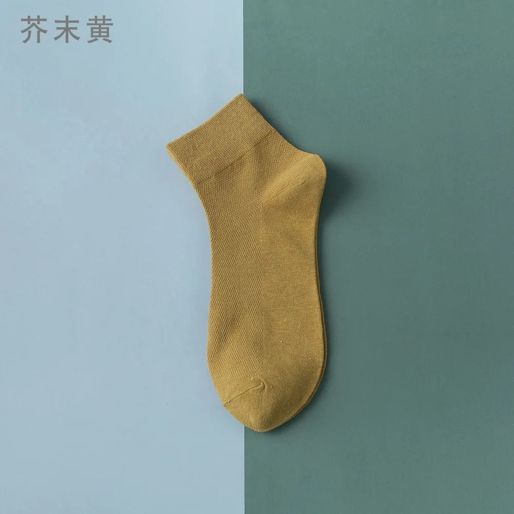 Mens Cotton Socks Pack Soft Breathable Business Dress Socks