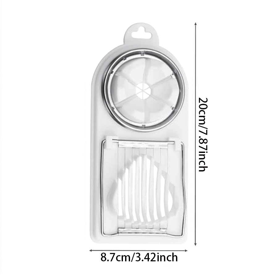 Multi-Function Egg Slicer & Fruit Cutter Durable Kitchen Tool