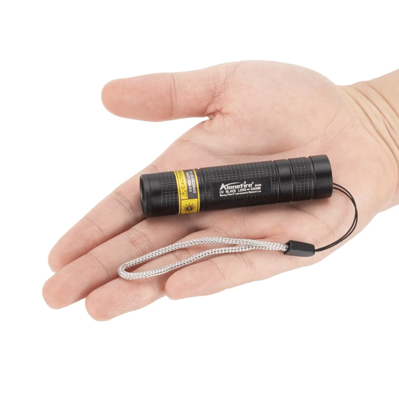 UltraSpot Rechargeable UV Blacklight Flashlight
