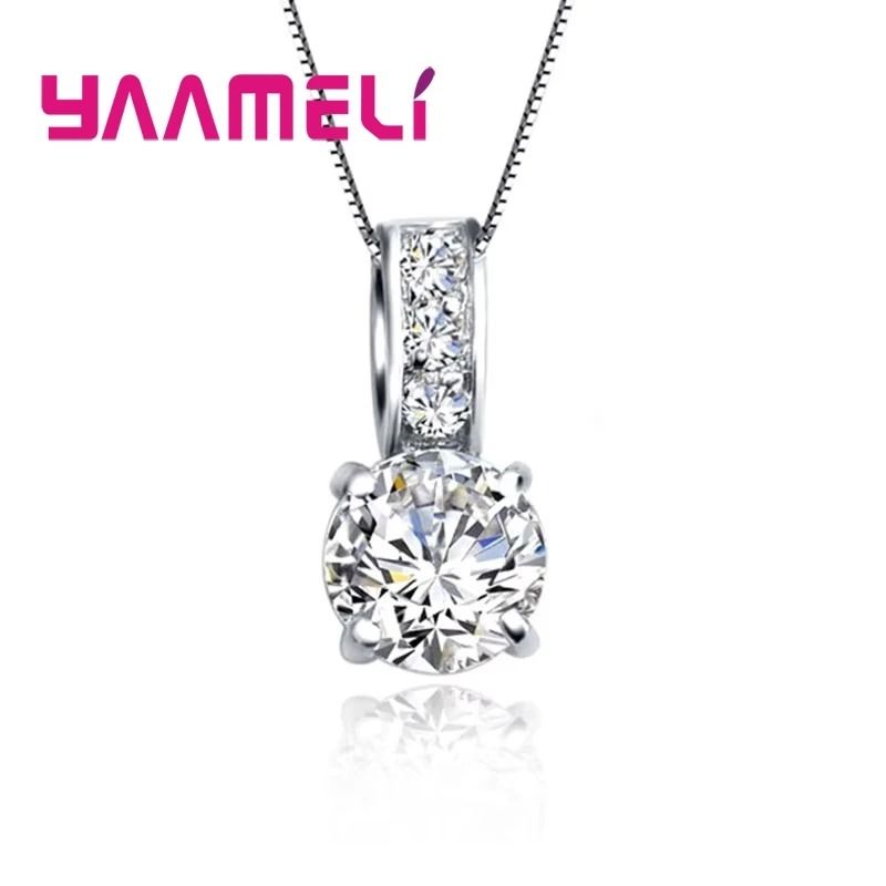Cubic Zirconia Bridal Necklace and Stud Earrings Set