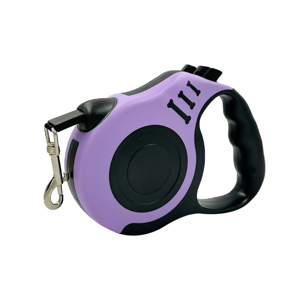 3m/5m Automatic Retractable Dog Leash – Professional Tangle-Free Traction Rope