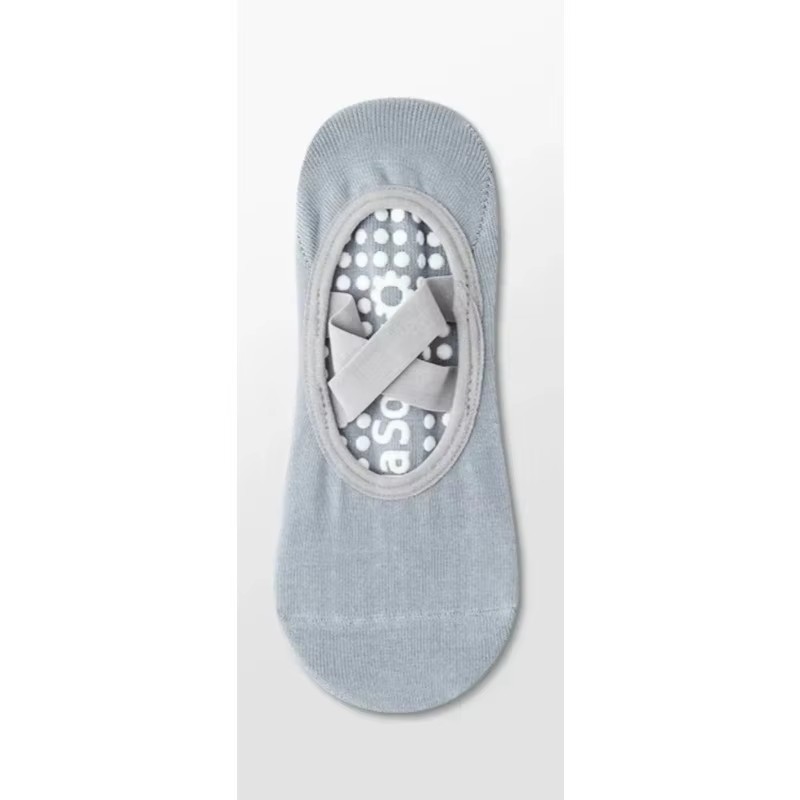 Non-Slip Pilates Yoga Socks for Women, Silicone Breathable Bandage Dance Socks for Running, Cycling, and Fitness