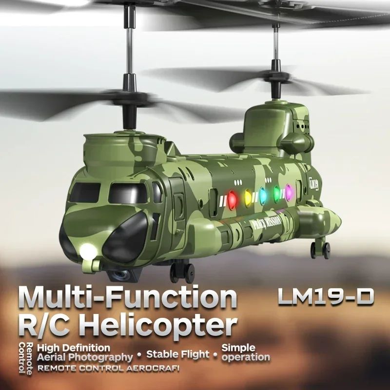 RC Helicopter with Camera and LED Lights