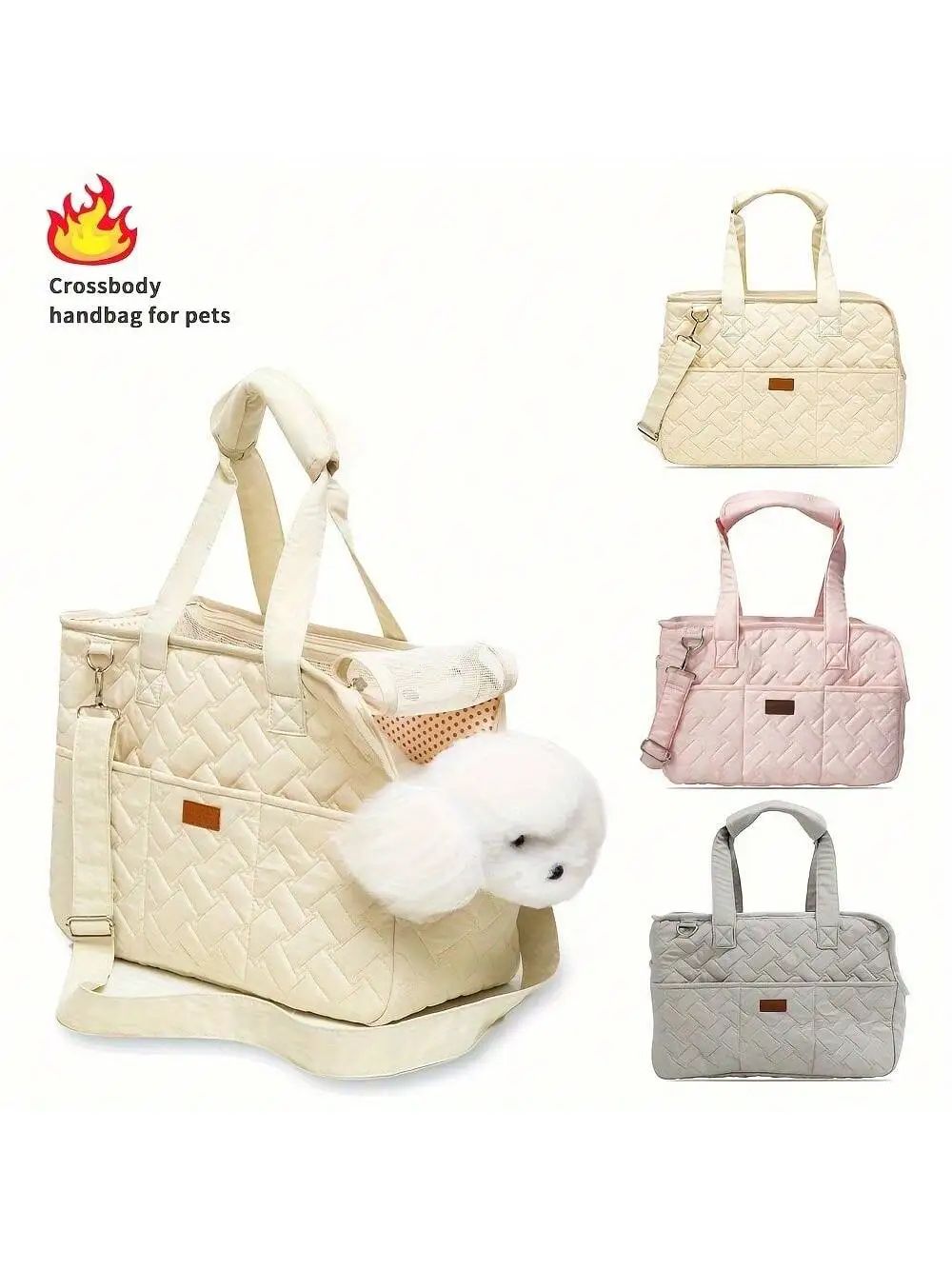Breathable Pet Tote Carrier Bag