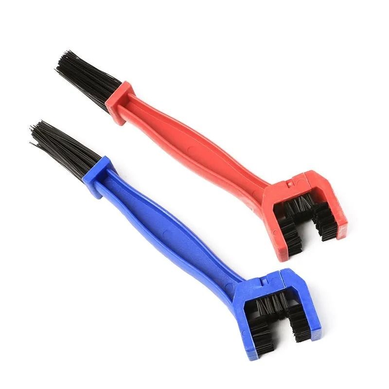 Bicycle Chain and Flywheel Cleaning Brush Tool with Nylon Bristles