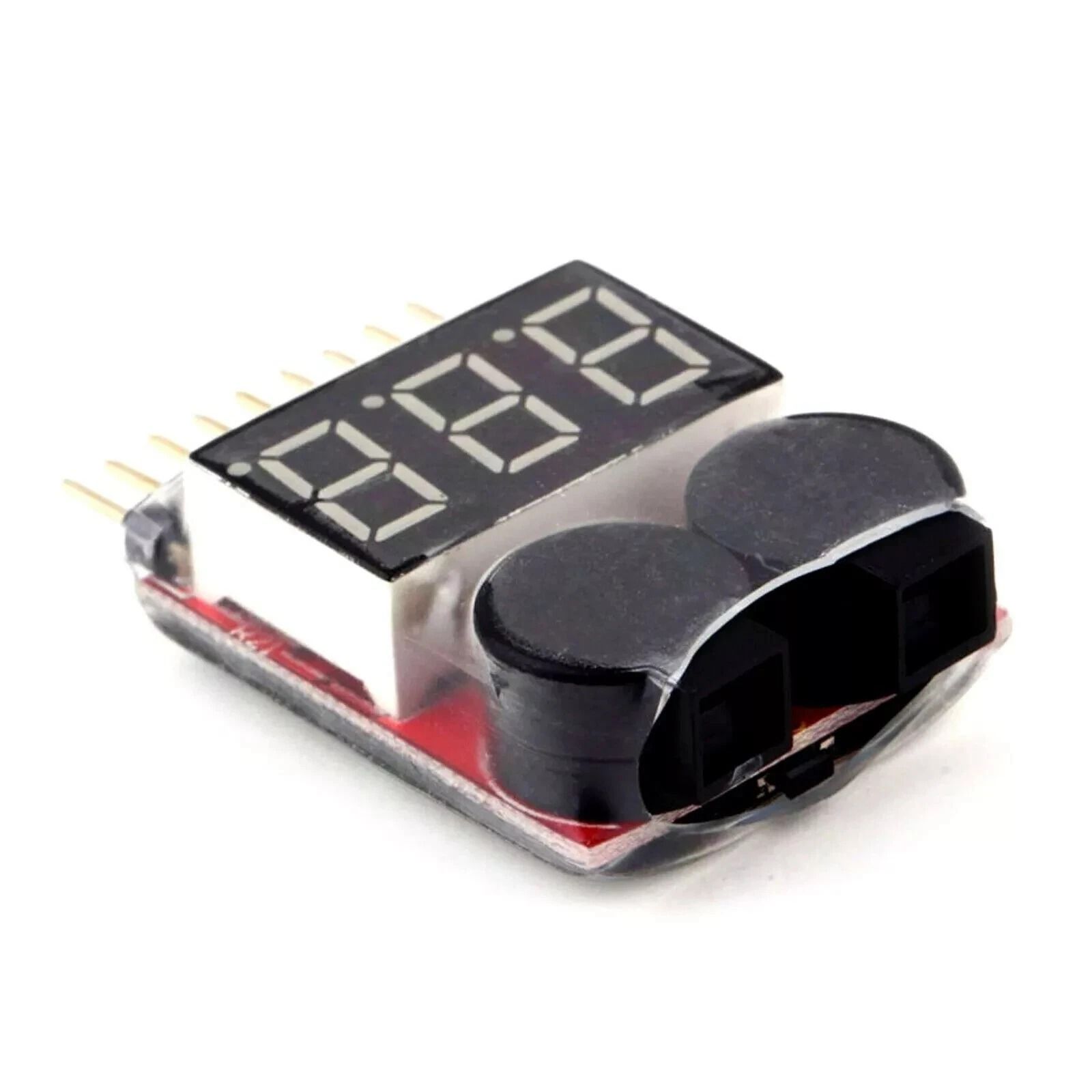RC Alarm 1S-8S Buzzer Indicator, Lipo Battery Low Voltage Tester, LED Checker