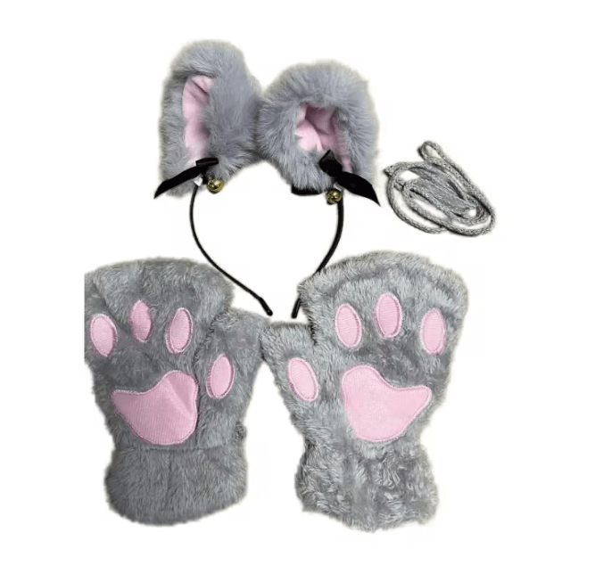 CutePaws Winter Cat Costume Set