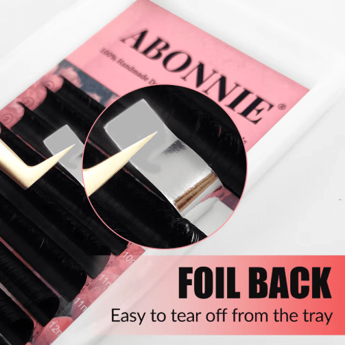 Abonnie Super Soft Blooming Lash Extensions – Easy Fan Mega Volume (8–25mm)