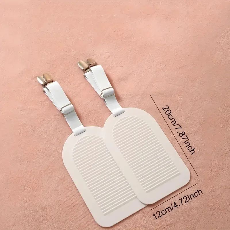 SleepTight Invisible Bed Sheet Clips - Adjustable bed sheet clips with Non-Slip Hold