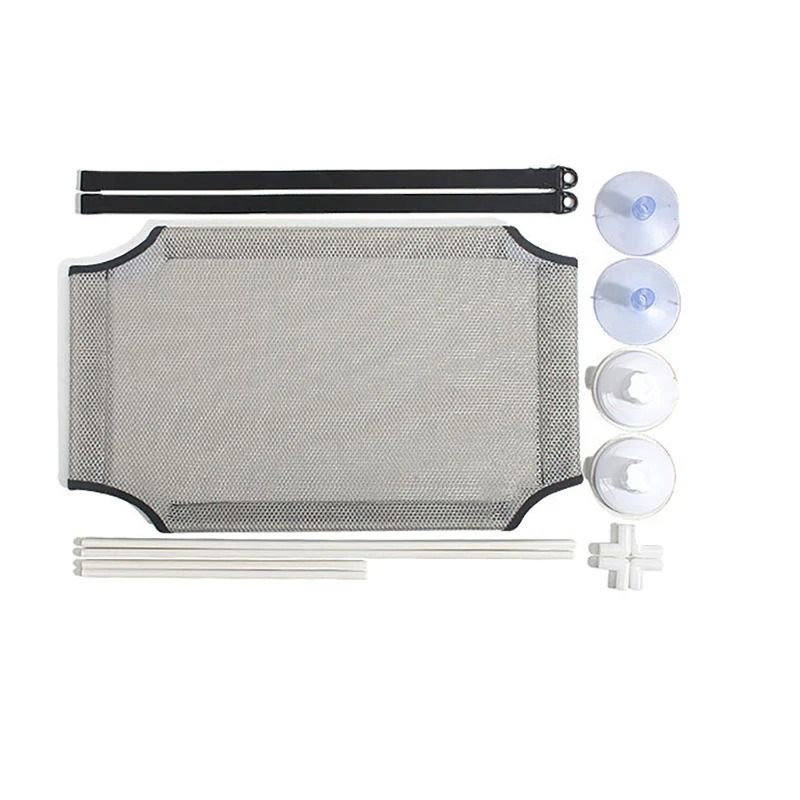 Cat Hammock Window Bed with Double-Decker Tunnel – Hanging Sunny Seat with Strong Suction Cups