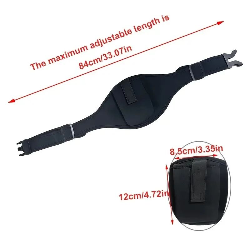 Professional Adjustable Neoprene Microphone Transmitter Belt