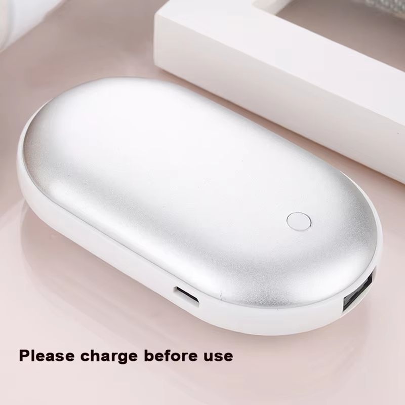Ultra Thin Rechargeable Hand Warmer Double-Sided Heating Pocket Heater