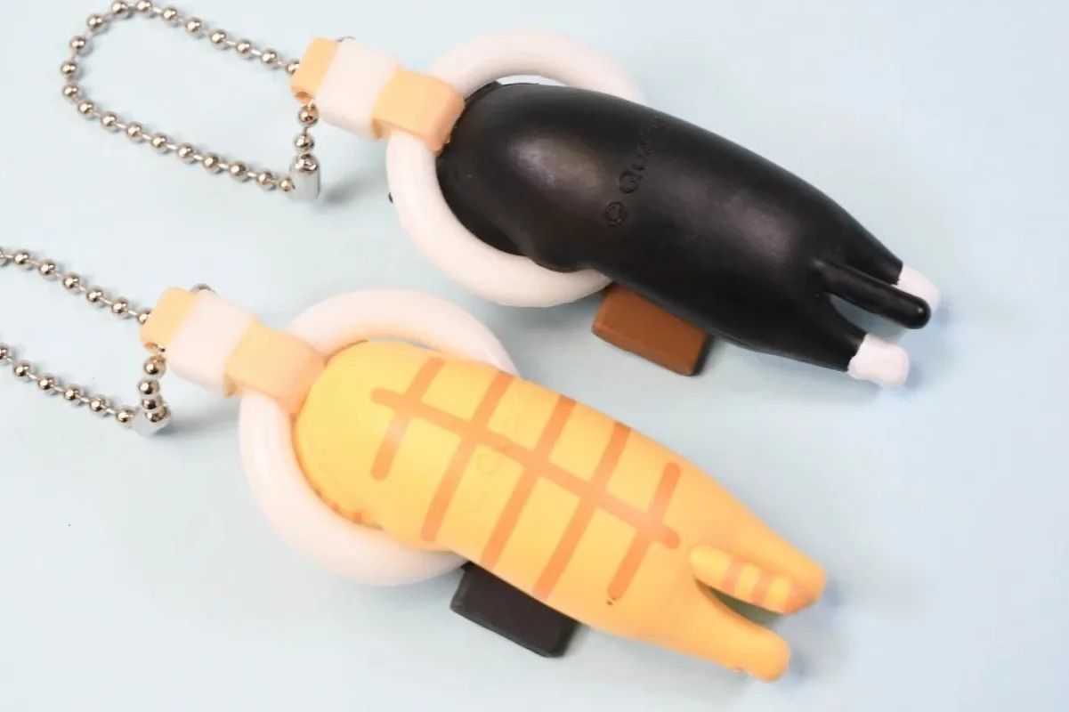 Kawaii Anime Hanging Ring Cat Figure Keychain Blind Box Toy