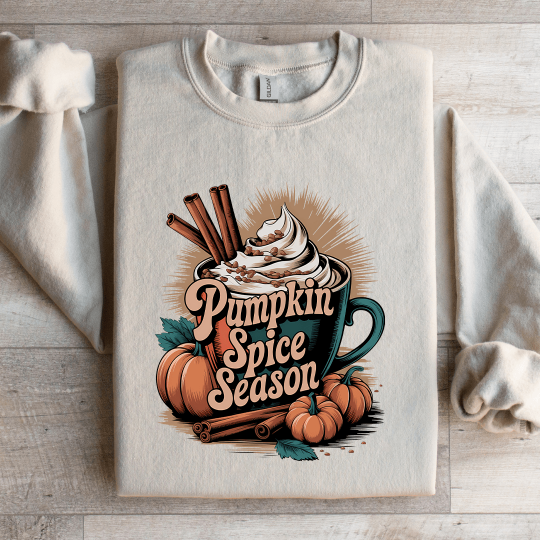 Pumpkin Spice Season Latte Sweatshirt