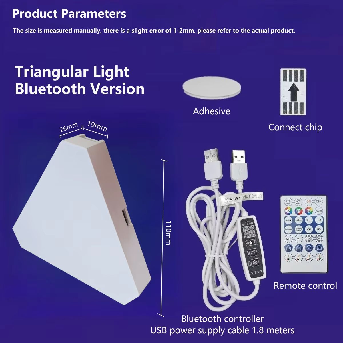 QuantumTriangle Pro Smart Ambient Wall Light Panel Set