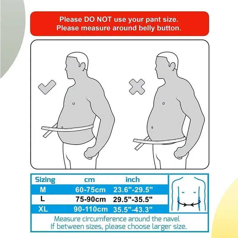 Thermal Kidney & Lumbar Recovery System – Premium Abdominal Binder & Waist Warmer