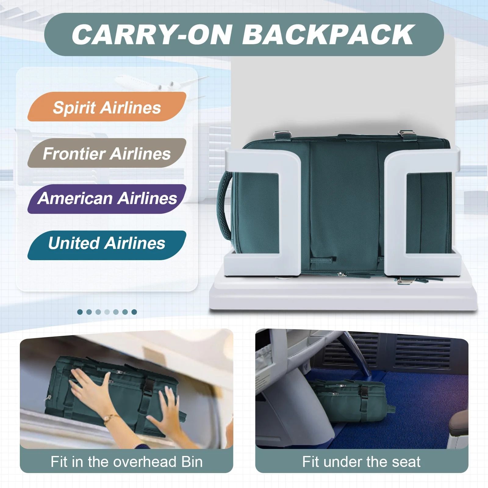 Premium Cabin Size Travel Backpack