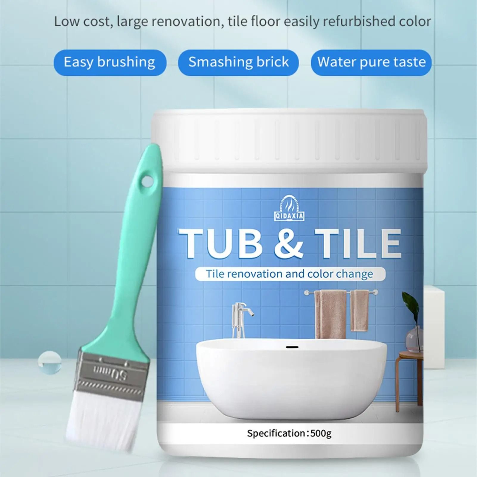 Bathroom Tile and Bathtub Paint Kit