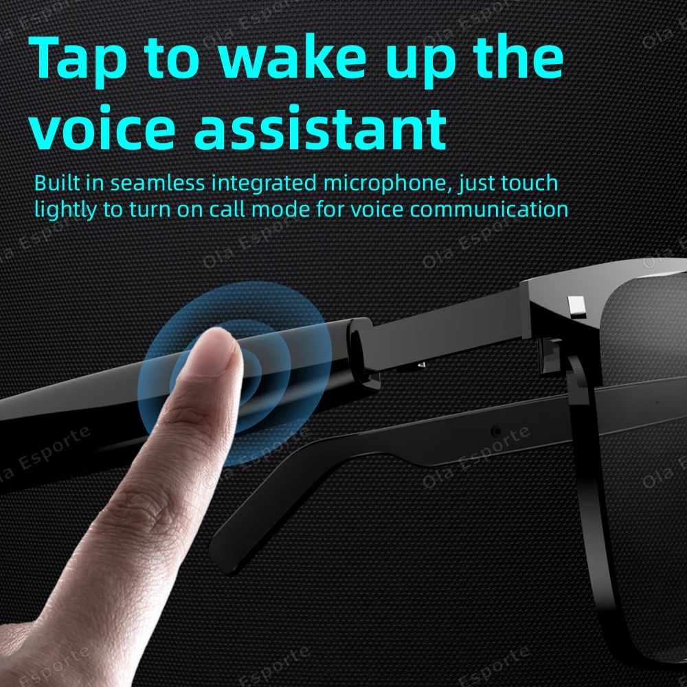 2 in 1 Magnetic Smart Glasses Bluetooth Audio UV Protection Sunglasses