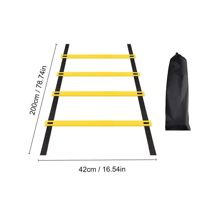 Adjustable Agility Ladder Speed Training Equipment for Football and Fitness