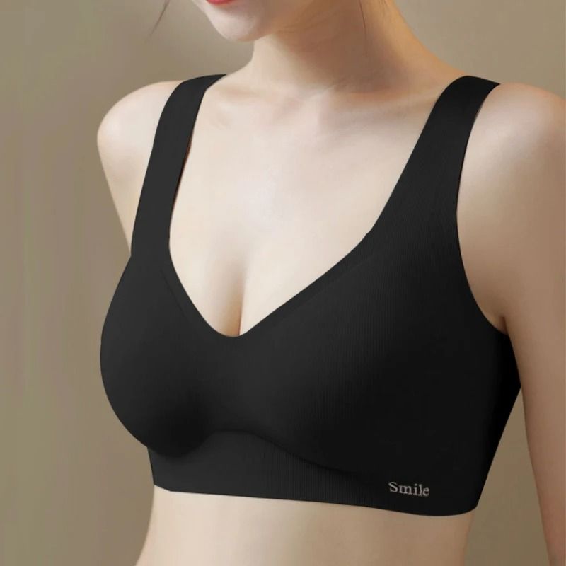 Seamless Comfort Push Up Bra with Jelly Support Strips