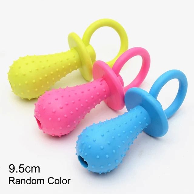 Soft Rubber Dog Chew Bone Toy