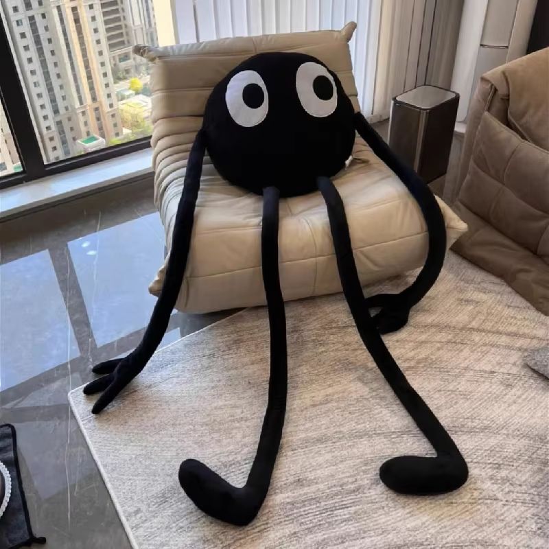 Giant Octopus Plush Pillow with Long Legs, Soft Stuffed Octopus Doll for Cozy Room Decor