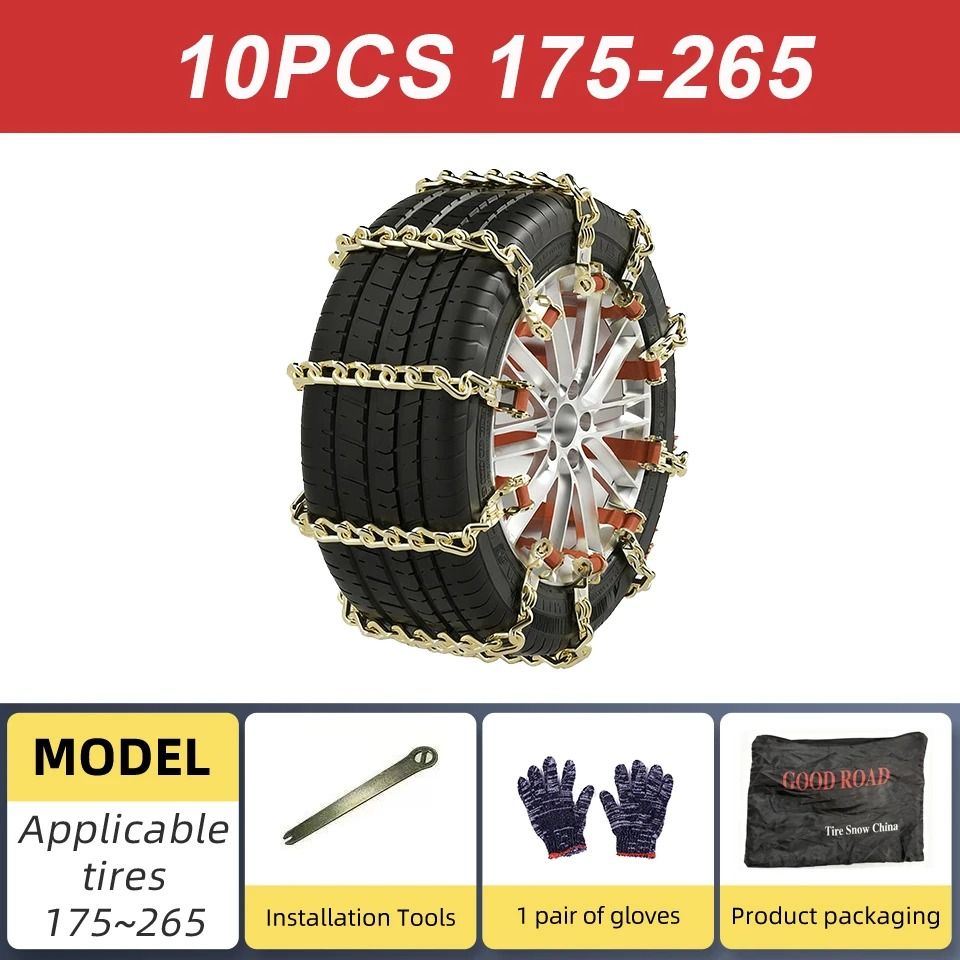 Car Tire Winter Snow Chains