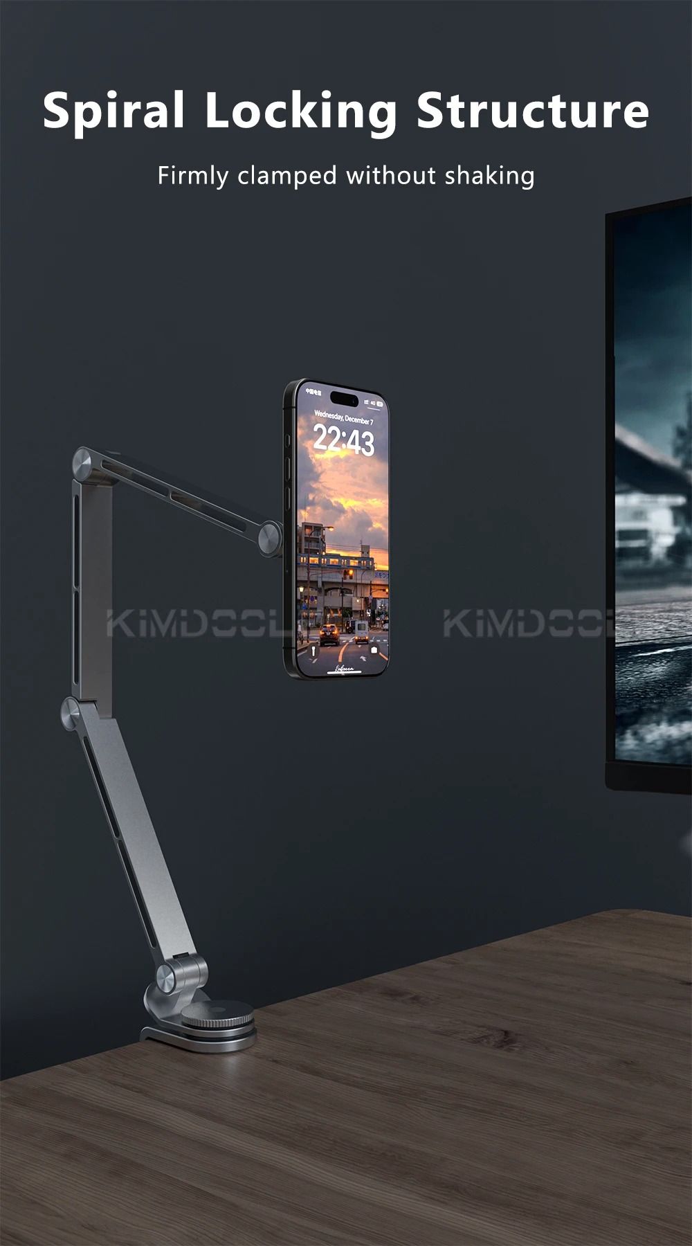 Flexible Magnetic Tablet Mount – Universal Heavy-Duty Articulating Stand