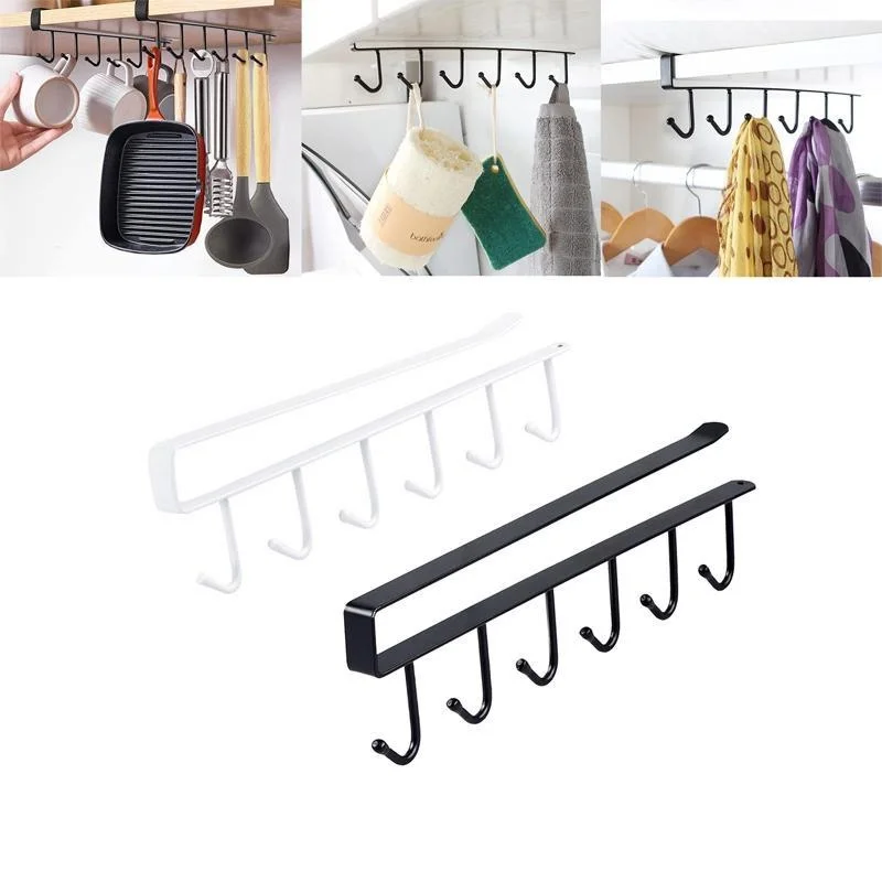 Glass Mug Holder Cup Holder, Kitchen Shelf Storage, Storage Rack, Clothes Hanging Organizer Kitchen Accesso