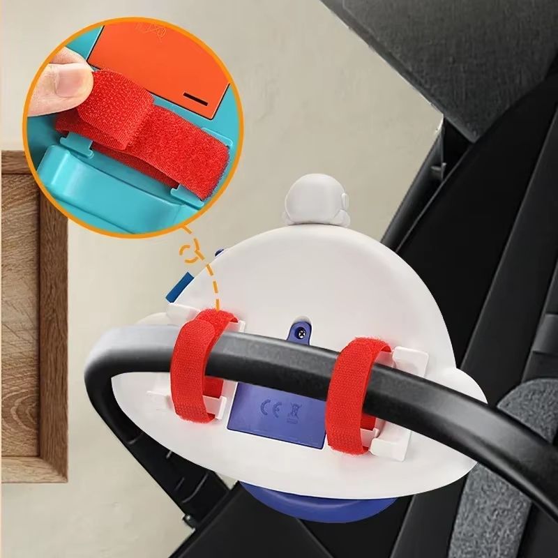 DriveFun Electric Simulation Steering Wheel Toy for Kids - Light, Sound & Music Interactive Play