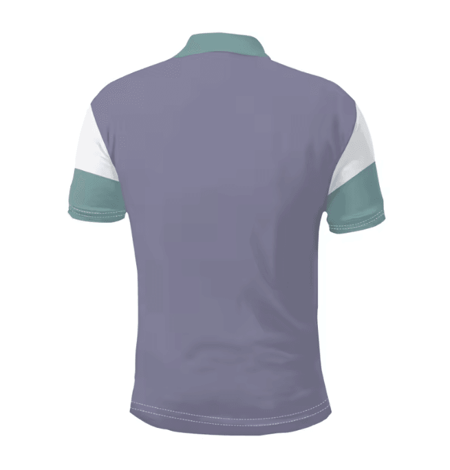 Mens Logo Print Casual Polo Shirt Short Sleeve Summer Style