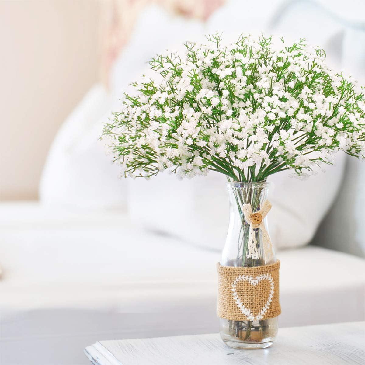 Baby Artificial Flowers, Gypsophila Bride Bouquet, DIY Home Decoration, Fake Plant Arrangement for Wedding