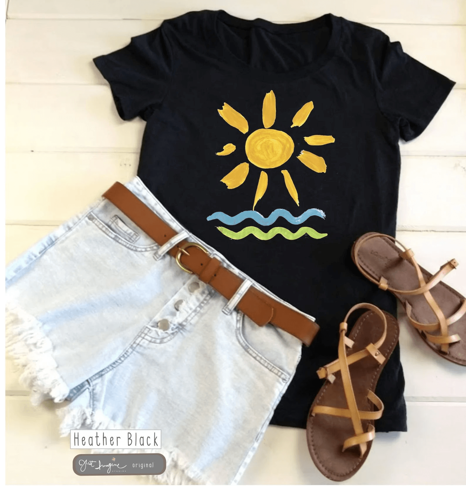 Hello Sunshine Summer Beach Unisex T-Shirt