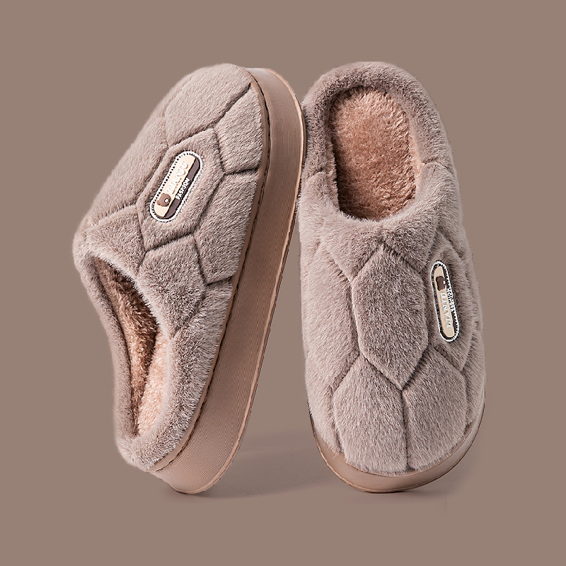 Non-slip Trend Winter Indoor Flip Flops, Warm Slippers for Men and Women, Soft Casual Home Slides