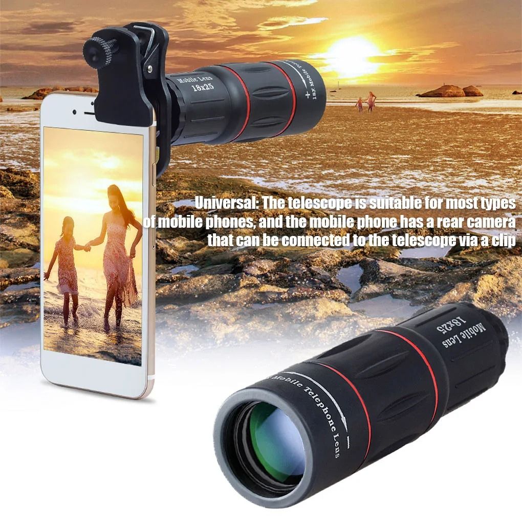 18x Telephoto Lens for Smartphone Travel Outdoor Photography
