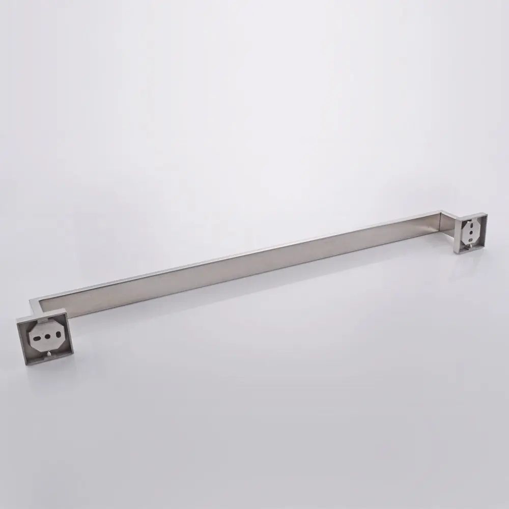 Brushed Steel Bathroom Hardware Set