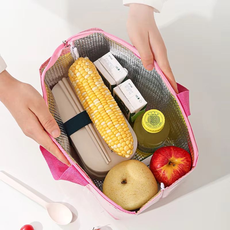 Insulated Lunch Box Bag Waterproof Thermal Food Storage Tote Bag