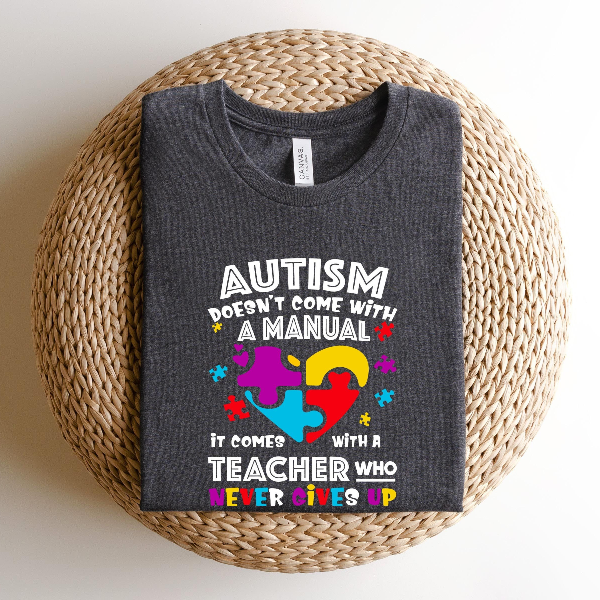 Seeing The World Differently Autism Awareness Shirt Special Education Teacher Tee Inclusive Gift